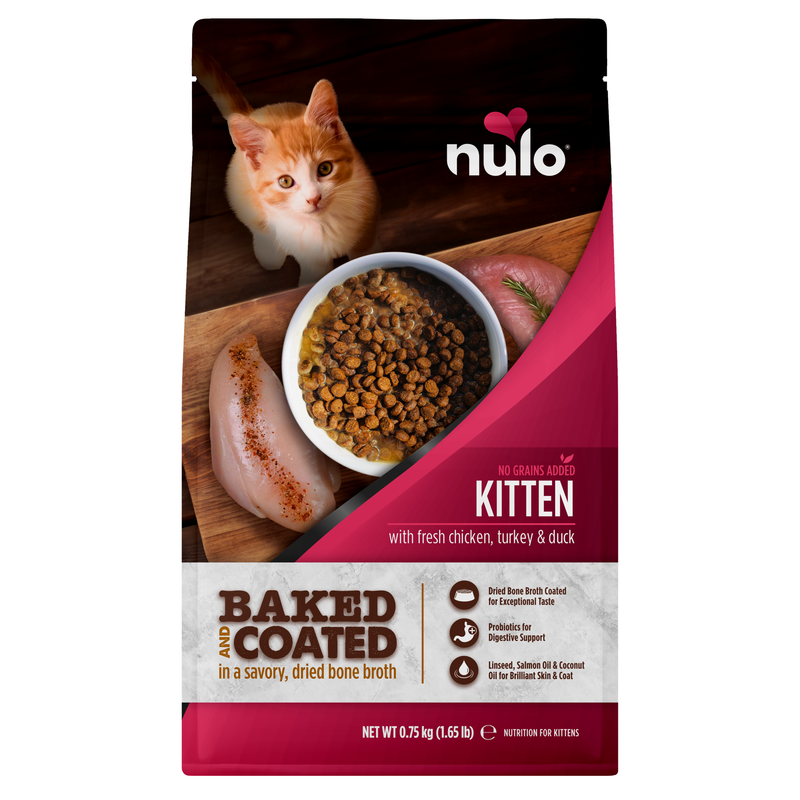 Baked & Coated kattunge kyckling, kalkon och anka recept för katter